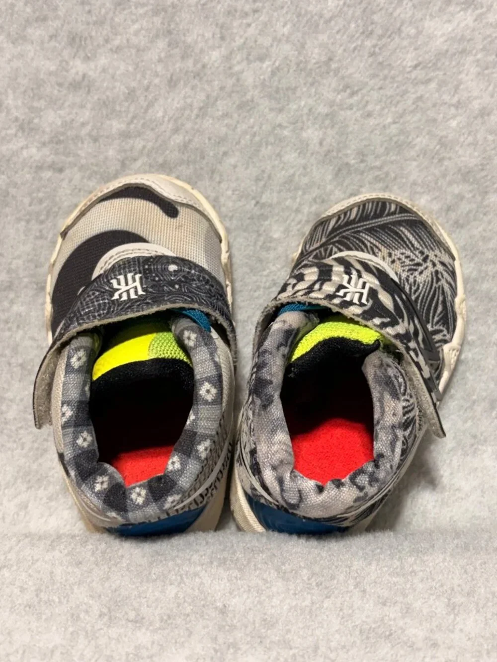 Nike Kybrid S2 TD 'What The Neon' Toddler Shoes Zebra & Palm Print Size 5C